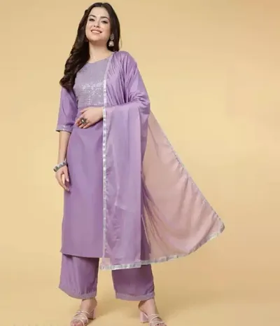 Embroided kurat Set