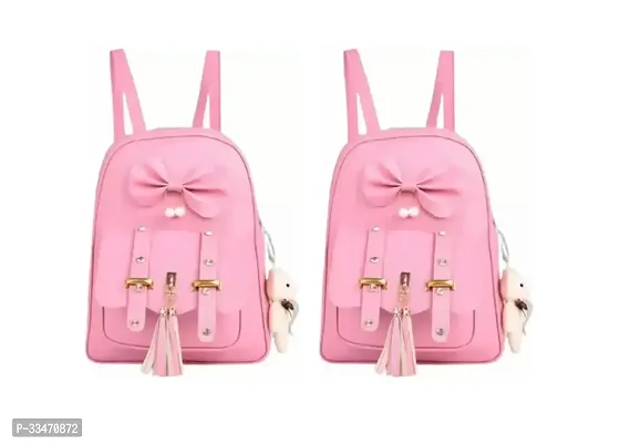 Stylish Waterproof School Bags for Girls - Pack of 2