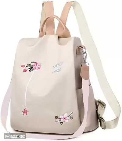 Fancy Embroidery Backpack for Women-thumb0