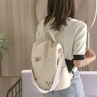 Fancy Embroidery Backpack for Women-thumb2
