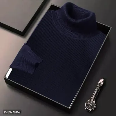 Stylish Wool Blend Sweatshirt for Men-thumb0