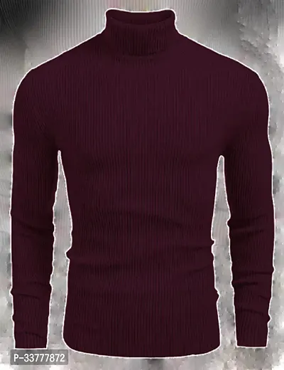 Stylish Wool Blend Sweatshirt for Men-thumb0