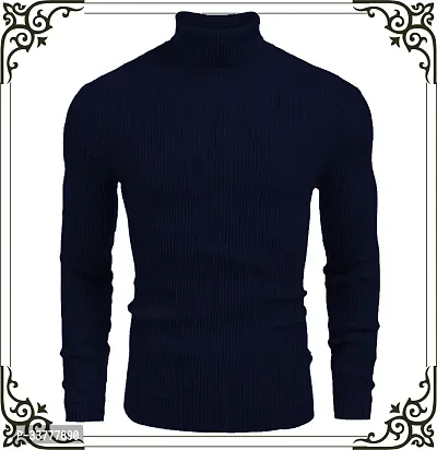 Stylish Wool Blend Sweatshirt for Men-thumb0