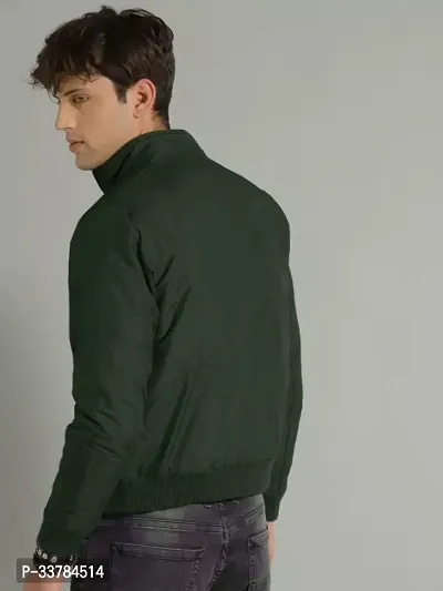 Stylish Polyester Jacket for Men-thumb2