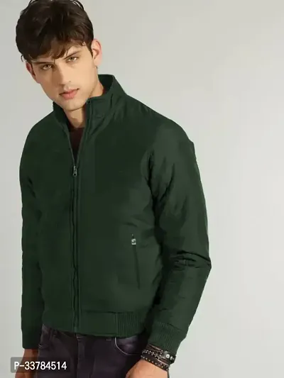 Stylish Polyester Jacket for Men-thumb0