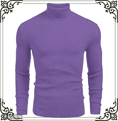 Stylish Wool Blend Sweatshirt for Men-thumb0