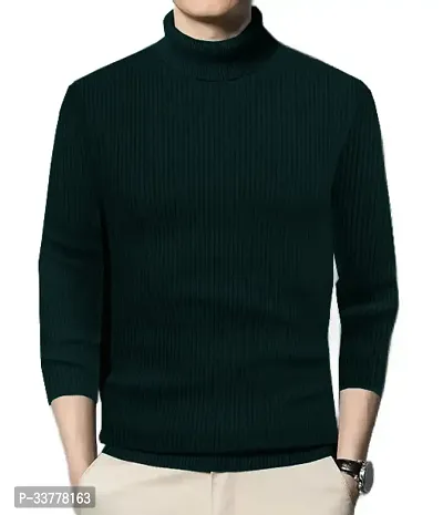 Stylish Wool Blend Sweatshirt for Men-thumb2