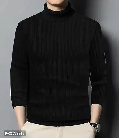 Stylish Wool Blend Sweatshirt for Men-thumb0