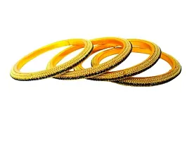 Traditional Bangles Kada for Women  Girls on Traditional  Festive Occasion Set of4.-thumb2