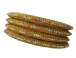 Traditional Bangles Kada for Women  Girls on Traditional  Festive Occasion Set of4.-thumb3