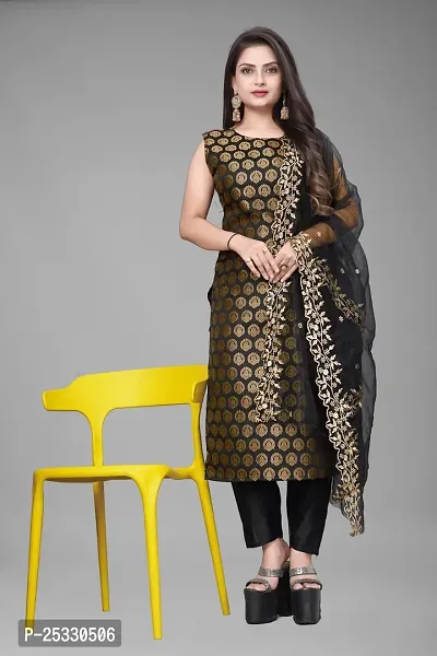 Fancy Jacquard Kurta Set For Women