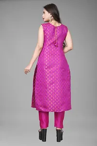 Fancy Jacquard Kurta Set For Women-thumb3