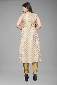 Fancy Jacquard Kurta Set For Women-thumb3