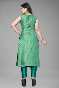 Fancy Jacquard Kurta Set For Women-thumb3