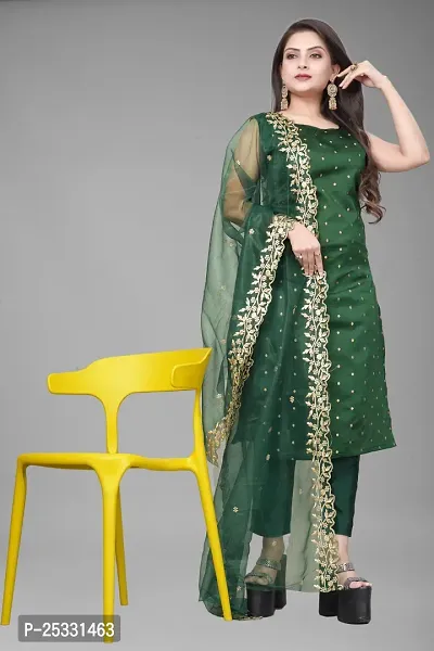 Fancy Jacquard Kurta Set For Women