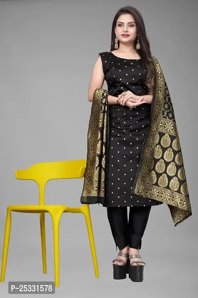 Fancy Jacquard Kurta Set For Women