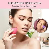 12 Pack Makeup Sponge Foundation Blending Sponge, Flawless for Liquid, Cream, and Powder, Makeup Blender Sponge Set-thumb3