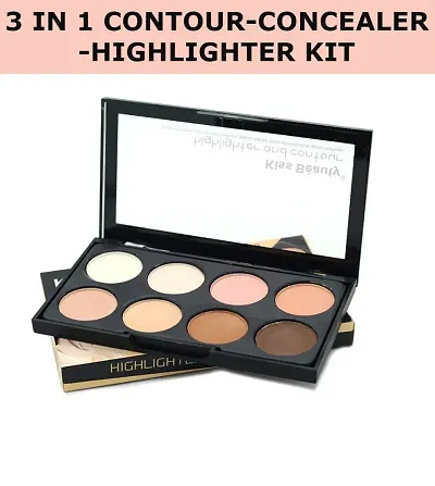 Professional Contour-Concealer-Highlighter Kit