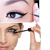 Beauty Professionals Gel Eyeliner, Eyebrow Pencil, Pencil Kajal  Mascara Black Pack of 4-thumb3