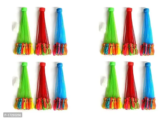 Own Box Magic Balloon, HOLI Water Balloons, Multicolor, Quick Fill in 60 Secs with Universal tap Adapter For Kids  Adults Holi Party, Holi (Multicolor, Set Of 12-444 Water Balloon Pcs)