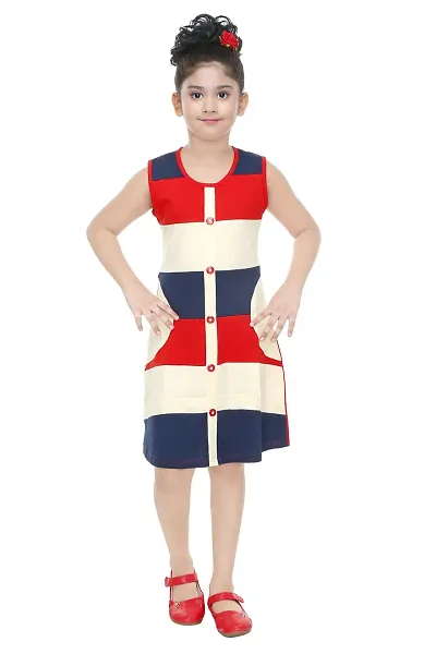 Stylish Cotton Casual Frocks for Girls