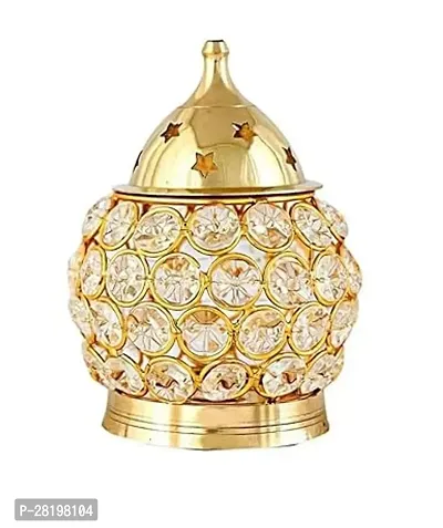 Spherulemuster Brass Crystal Matki Diy For Pooja Home Decorative