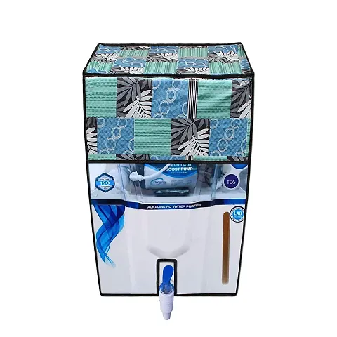 Designer Polyester Checked Water Purifier Covers vol-5