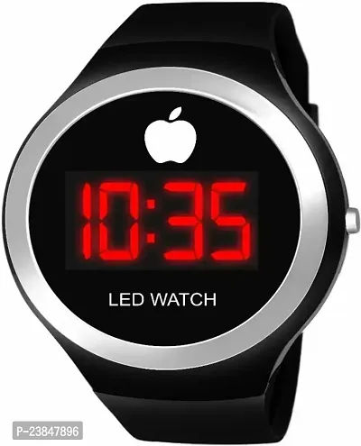 Stylish Grey Digital Watches For Kids-thumb0