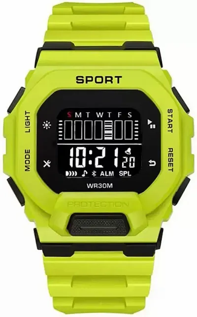 Elegant Rubber Unisex Digital Watches