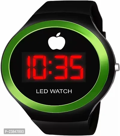 Stylish Green Digital Watches For Kids-thumb0