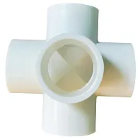 UPVC 5 Way Elbow 25mm Pipe Pack Of 5-thumb2