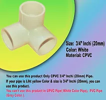 CPVC Three Way Elbow 20MM Pipe Pack of 5-thumb4