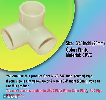 CPVC Three Way Elbow 20MM Pipe Pack of 5-thumb5