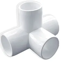 UPVC 4 way Elbow 25MM Pipe Pack of 1-thumb2