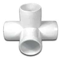 UPVC 4 Way Elbow 1 Inch 32mm Pipe Pack of 1-thumb3