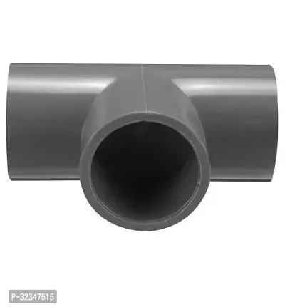 Grey PVC 25mm Tee Fittings Pipe Pack of 1-thumb3