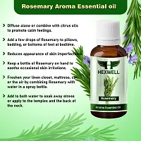 Hexwell Rosemary Essential Oil for Healthy Hair,Skin,Sleep, Pure  Natural  (10 ml)-thumb2