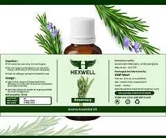 Hexwell Rosemary Essential Oil for Healthy Hair,Skin,Sleep, Pure  Natural  (10 ml)-thumb3