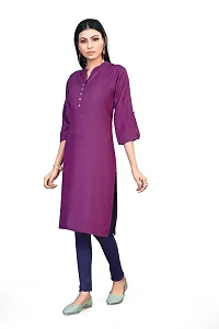 reyon Straight Kurti-thumb3