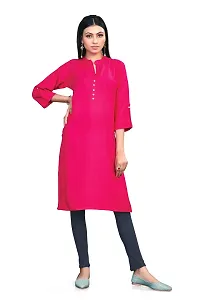 reyon Straight Kurti-thumb2