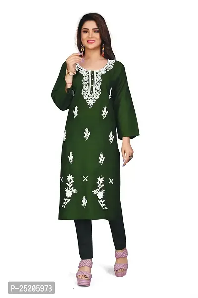 Elegance Embroidered: Kashmiri Long Kurti-thumb2