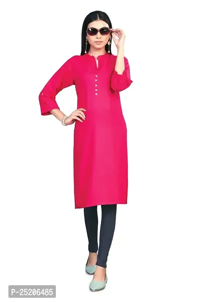 reyon Straight Kurti-thumb2