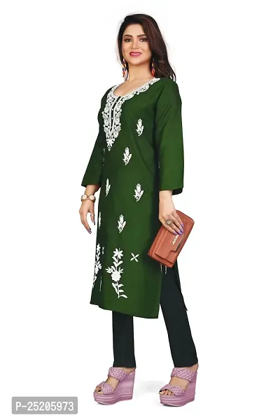 Elegance Embroidered: Kashmiri Long Kurti-thumb3