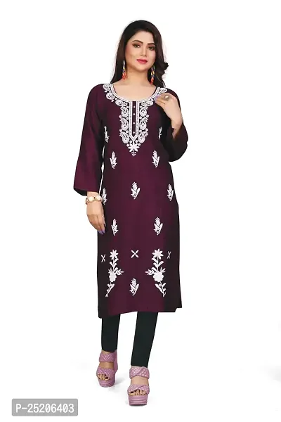 Elegance Embroidered: Kashmiri Long Kurti-thumb2