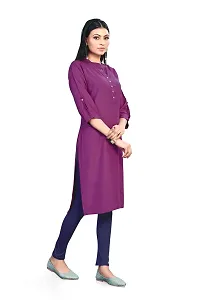 reyon Straight Kurti-thumb2