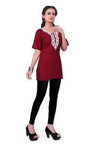 Effortless Elegance: Short Rayon Kurti-thumb4