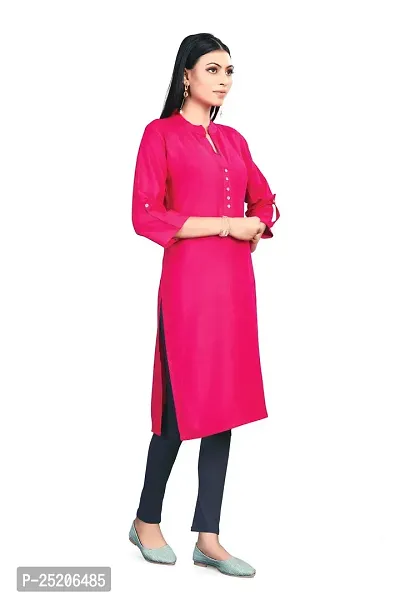 reyon Straight Kurti-thumb5