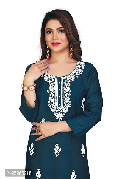 Elegance Embroidered: Kashmiri Long Kurti-thumb5