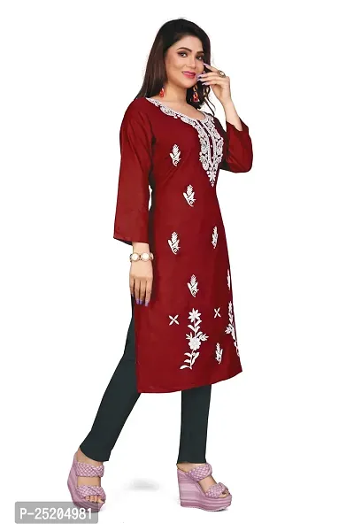 Elegance Embroidered: Kashmiri Long Kurti-thumb4
