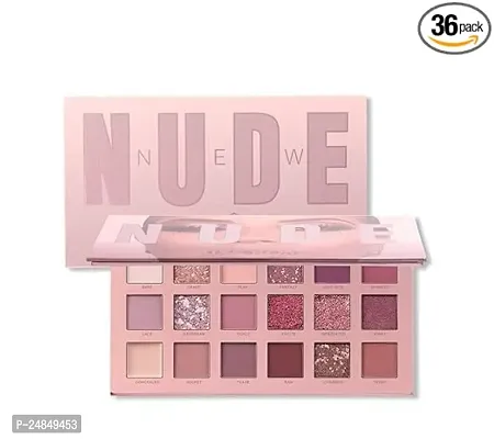 Nude Eyeshadow Palette 18 Color Makeup Palette Highlighters Eye Make Up High Pigmented Professional Mattes And Shimmers-thumb0